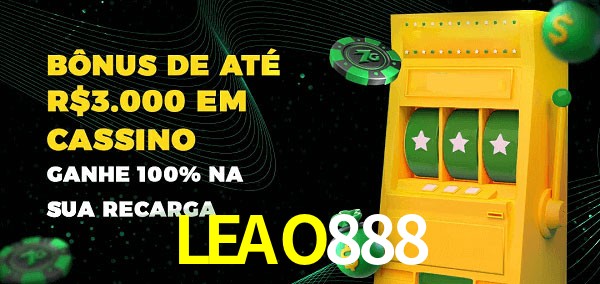 LEAO888 melhor bônus de depósito