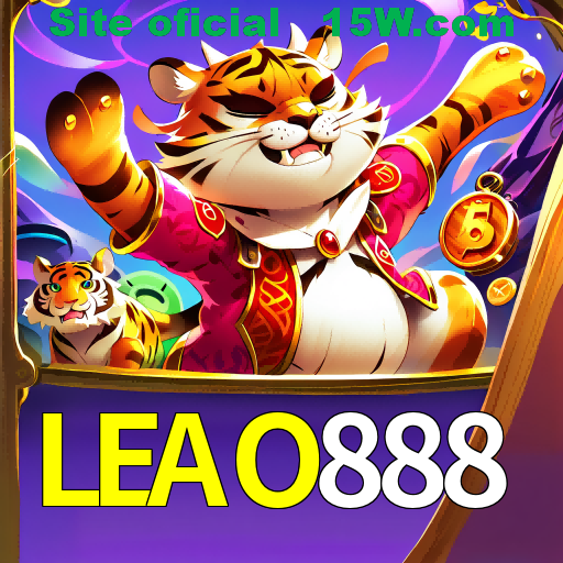 Imagem promocional da LEAO888 mostrando a plataforma e suas vantagens